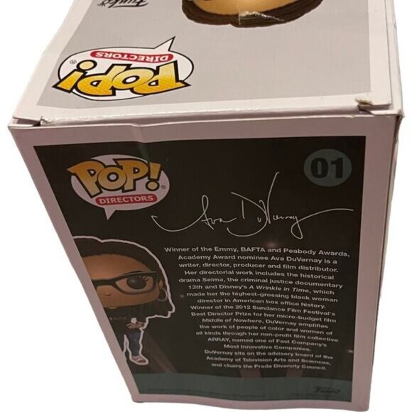 Funko Pop! Directors Ava DuVernay Vinyl Figure #01 Collectible Boxed - Picture 4 of 7